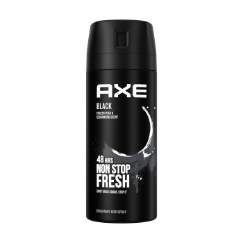 Дезодорант-спрей Axe Black 48H Non Stop Fresh, чоловічий, 150 мл