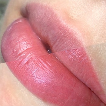Заживший перманент губ?