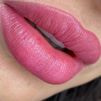 Перманент губ сразу после процедуры? По заживлению цвет стан