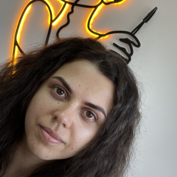 Пудровые брови