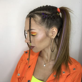 Причёска с элементами плетения
                    Перукар Римма Харків