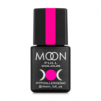 Гель-лак для нігтів Moon Full Color Hypoallergenic Gel Polish 239 яскрава фуксія, 8 мл