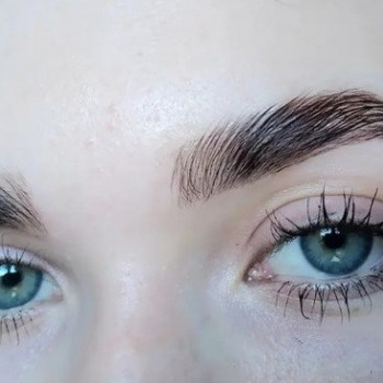 Ламинирование бровей +моделирование +окрашивание