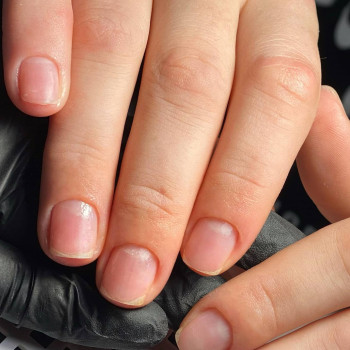 Снятие геля с ногтей после другого мастера. Комбинированный 