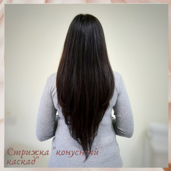 женская стрижка, длинные волосы