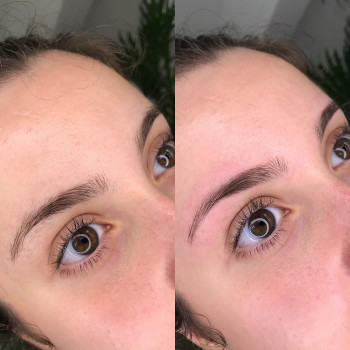 Оформление бровей