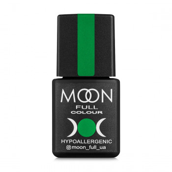 Гель-лак для нігтів Moon Full Color Hypoallergenic Gel Polish 244 зелений, 8 мл