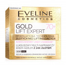 Крем-сироватка для обличчя Eveline Cosmetics Gold Lift Expert 70+ Multi Repair Cream Serum, 50 мл