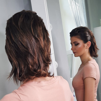 Мейк и прическа в 4 руки