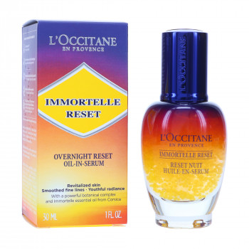 Нічний еліксир для обличчя L'Occitane Immortelle Overnight Reset Oil-In-Serum, 30 мл