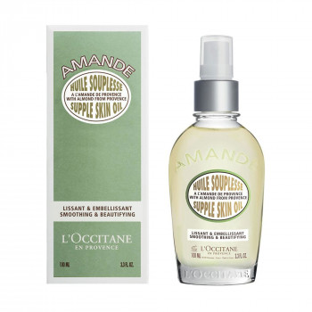 Пом'якшувальна олія для тіла L'Occitane Almond Supple Skin Oil, 100 мл