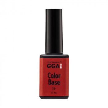 Кольорова база для гель-лаку GGA Professional Color Base 14, 15 мл