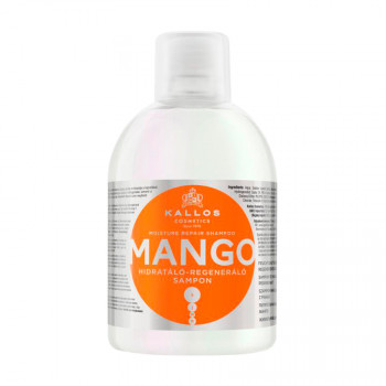 Відновлювальний шампунь для волосся Kallos Cosmetics Mango Moisture Repair Shampoo з олією манго, 1 л