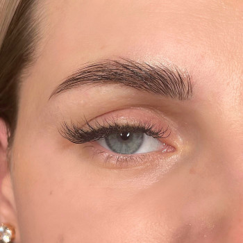 Корекція + пофарбування брів