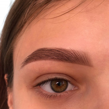 Коррекция и окрашивание бровей
                    Візажист Алина Київ