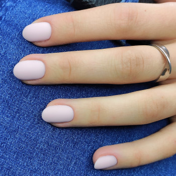 Комбинированный маникюр. Покрытие гель-лак
 