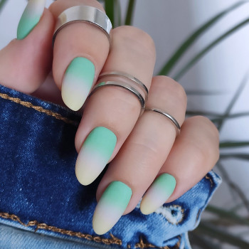 Наращивание ногтей. Маникюр. Градиент
 