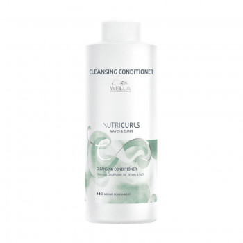 Очищувальний кондиціонер Wella Professionals Nutricurls Waves And Curls Medium Nourishment Cleansing Conditioner для хвилястого волосся, 1 л