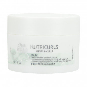 Інтенсивна живильна маска Wella Professionals Nutricurls Waves And Curls Mask для хвилястого волосся, 150 мл