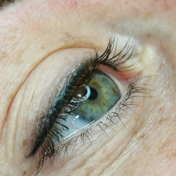 стрелка с растушевкой через месяц