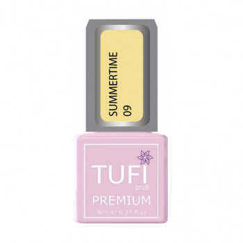 Гель-лак для нігтів Tufi Profi Premium Summertime, 09 Місячне світло, 8 мл
