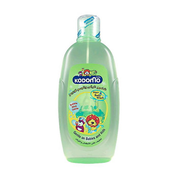 Дитячий шампунь-гель для волосся та тіла Kodomo Hair & Body Wash Від голови до п'ят, 400 мл