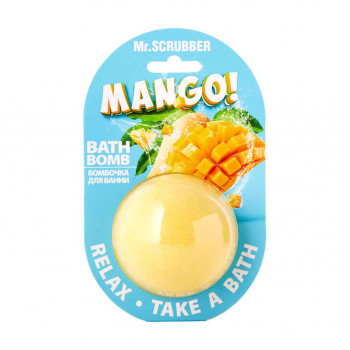 Бомба для ванни Mr.Scrubber Mango Bath Bomb, 200 г