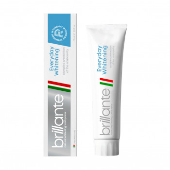 Зубна паста Brillante Everyday Whitenig Toothpaste комплексний захист, 75 мл