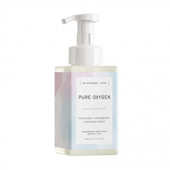 Парфумоване мило-пінка для рук і тіла Mr.Scrubber Pure Oxygen Perfumed Hand&Body Foarming Soap, 450 мл
