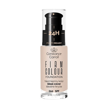 Тональна основа для обличчя Constance Carroll Firm Colour Foundation Ideal Cover 01 Porcelain, 30 мл