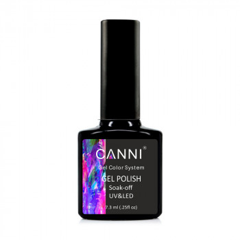 Гель-лак для нігтів Canni Gel Color System Soak-off UV&LED Gel Polish 1034 Темний каштан, 7.3 мл