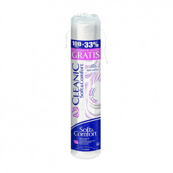 Ватні диски Cleanic Soft & Comfort, 133 шт