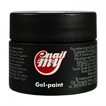 Гель-фарба для нігтів My Nail Gel Paint 01, 8 г