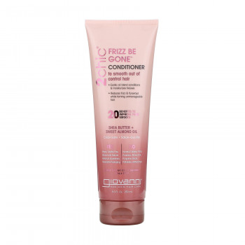 Розгладжувальний кондиціонер Giovanni 2chic Frizz Be Gone Conditioner Shea Butter + Sweet Almond Oil для неслухняного волосся, 250 мл