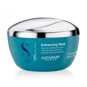 Маска Alfaparf Semi Di Lino Curls Enhancing Mask для кучерявого волосся, 200 мл