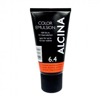 Відтінкова емульсія для волосся Alcina Color Emulsion 6.4 Dark Blonde Copper, 150 мл