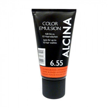 Відтінкова емульсія для волосся Alcina Color Emulsion 6.55 Dark Blonde Intense Red, 150 мл