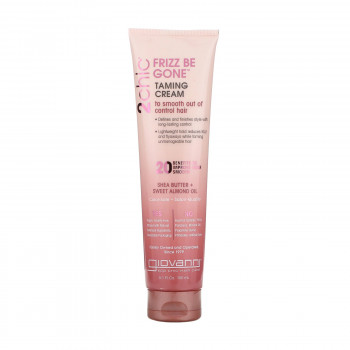Розгладжувальний крем Giovanni 2chic Frizz Be Gone Taming Cream Shea Butter + Sweet Almond Oil для неслухняного волосся, 150 мл