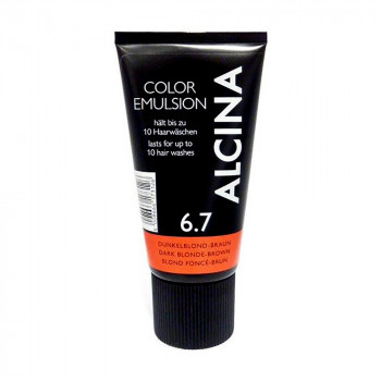 Відтінкова емульсія для волосся Alcina Color Emulsion 6.7 Dark Blonde Brown, 150 мл