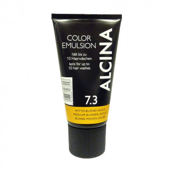 Відтінкова емульсія для волосся Alcina Color Emulsion 7.3 Medium Blonde Gold, 150 мл