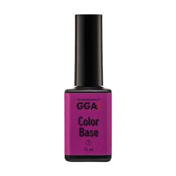 Кольорова база для гель-лаку GGA Professional Color Base 7, 15 мл