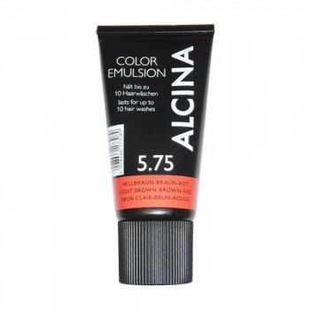 Відтінкова емульсія для волосся Alcina Color Emulsion 5.75 Light Brown Brown Red, 150 мл