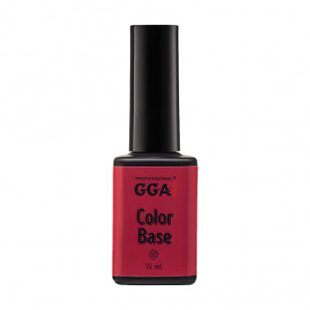Кольорова база для гель-лаку GGA Professional Color Base 10, 15 мл