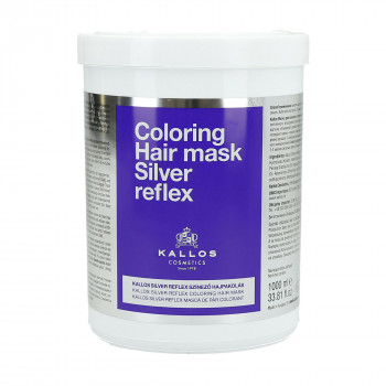 Маска Kallos Cosmetics Silver Reflex Hair Mask для блондованого та сивого волосся, 1 л