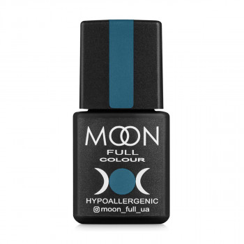 Гель-лак для нігтів Moon Full Сolor Hypoallergenic Winter 2021 Gel Рolish 660 блакитно-сірий, 8 мл