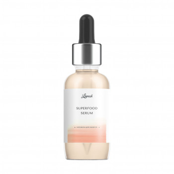 Гіалуронова сироватка для обличчя Lapush Superfood Serum Живильна та антиоксидантна, 30 мл