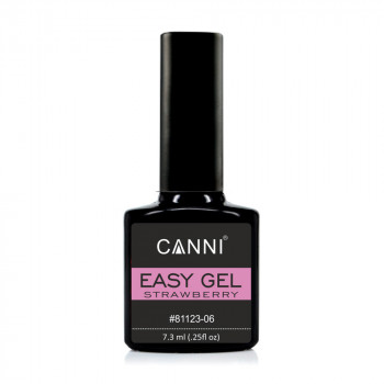 Гель для нарощування та зміцнення нігтів Canni Easy Gel 06 Strawberry, 7.3 мл