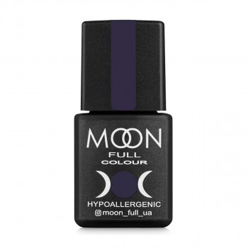 Гель-лак для нігтів Moon Full Сolor Hypoallergenic Winter 2021 Gel Рolish 661 вугільно-сірий, 8 мл