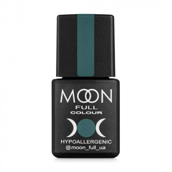 Гель-лак для нігтів Moon Full Сolor Hypoallergenic Winter 2021 Gel Рolish 657 полин темний, 8 мл