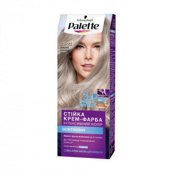 Стійка крем-фарба для волосся Palette Інтенсивний колір, 12-21 Холодний платиновий блонд, 110 мл